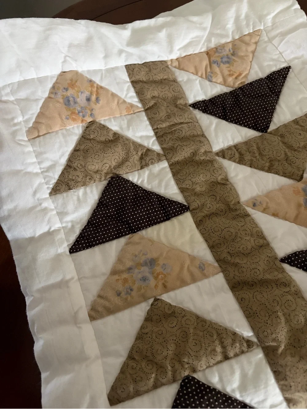 Vintage Quilted Table Runner